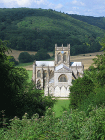 Milton Abbey from St Catherines Chapel