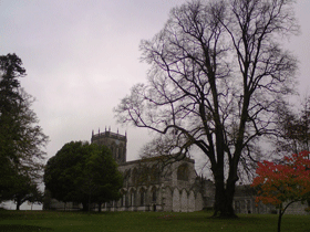 Milton Abbey from Monks Path